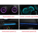 DIQ AMBIENT AUDI A3 (8V) (Digital iQ Ambient Light Audi A3 mod. 2013-2021, 25 Lights with Airvent) - Image 3