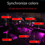 DIQ AMBIENT AUDI A3 (8V) (Digital iQ Ambient Light Audi A3 mod. 2013-2021, 25 Lights with Airvent) - Image 2