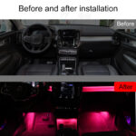 DIQ AMBIENT VOLVO XC40 AL (EX40) mod. 2018> (Digital iQ Ambient Light for VOLVO XC40 mod. 2018> with 11 Lights & with Original Ambient Light) - Image 2