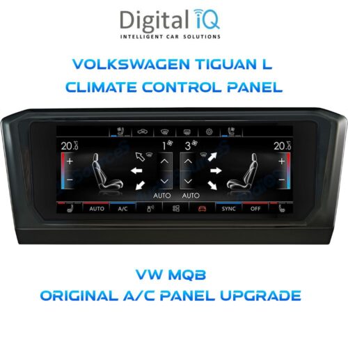 DIGITAL IQ CCP 761_CP (6.9") (MQB) CLIMATE CONTROL PANEL for VW TIGUAN L mod. 2016-2024