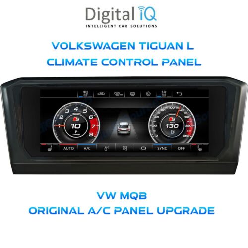 DIGITAL IQ CCP 761_CP (6.9") (MQB) CLIMATE CONTROL PANEL for VW TIGUAN L mod. 2016-2024 - Image 2