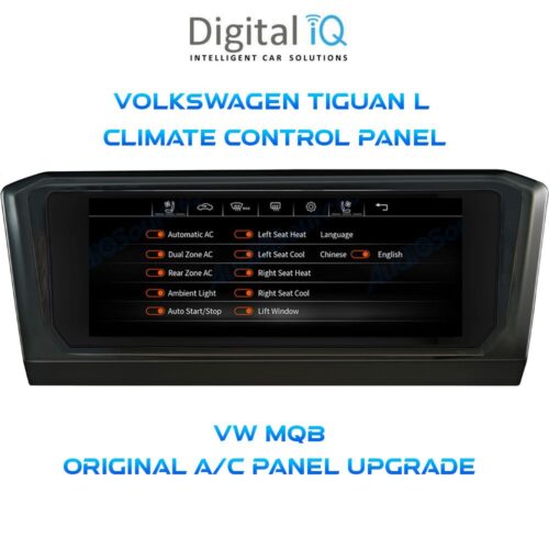 DIGITAL IQ CCP 761_CP (6.9") (MQB) CLIMATE CONTROL PANEL for VW TIGUAN L mod. 2016-2024 - Image 3