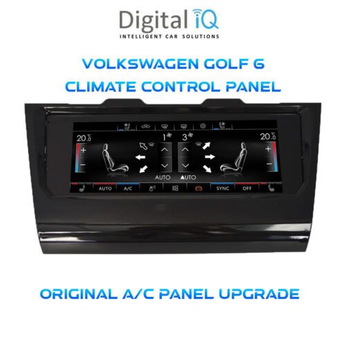 DIGITAL IQ CCP 746_CP (6.9") (PQ) CLIMATE CONTROL PANEL for VW GOLF 6 mod. 2008-2013