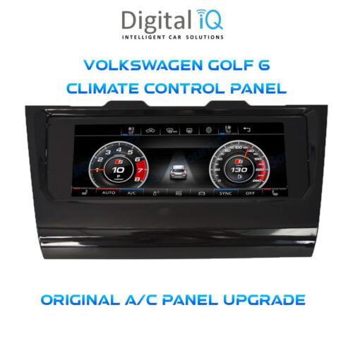 DIGITAL IQ CCP 746_CP (6.9") (PQ) CLIMATE CONTROL PANEL for VW GOLF 6 mod. 2008-2013 - Image 2