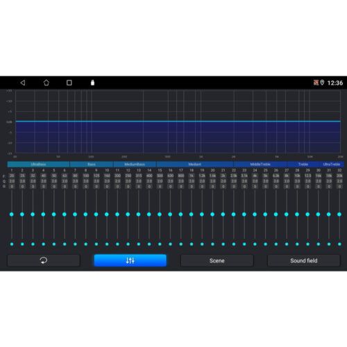 DIGITAL IQ RSD 1156BL_CPA A/C (9inc) MULTIMEDIA TABLET for FORD FOCUS mod. 2005-2012 (BLACK) - Image 4