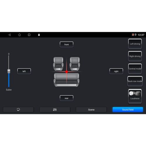 DIGITAL IQ RSD 1156BL_CPA A/C (9inc) MULTIMEDIA TABLET for FORD FOCUS mod. 2005-2012 (BLACK) - Image 5