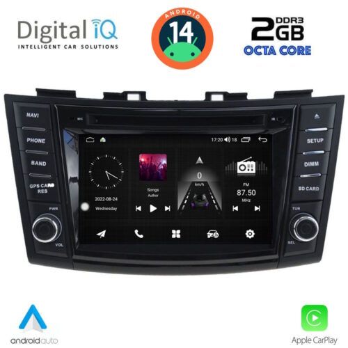 DIGITAL IQ MSF 377_CPA (7" DECK) MULTIMEDIA SYSTEM for SUZUKI SWIFT mod. 2011-2016 - Image 8
