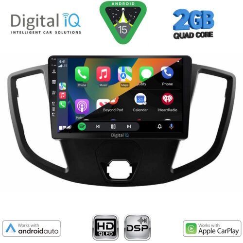 DIGITAL IQ BXC 3179_CPAA (9inc) MULTIMEDIA TABLET for FORD TRANSIT mod. 2014-2020 - Image 2