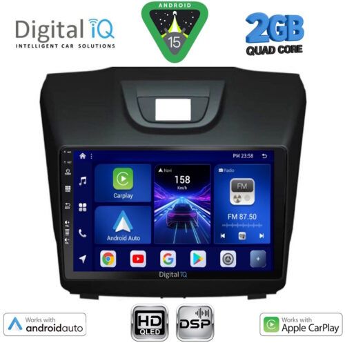 DIGITAL IQ BXC 3255_CPAA (9inc) MULTIMEDIA TABLET for ISUZU DMAX mod. 2012-2020