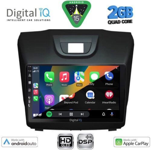 DIGITAL IQ BXC 3255_CPAA (9inc) MULTIMEDIA TABLET for ISUZU DMAX mod. 2012-2020 - Image 2