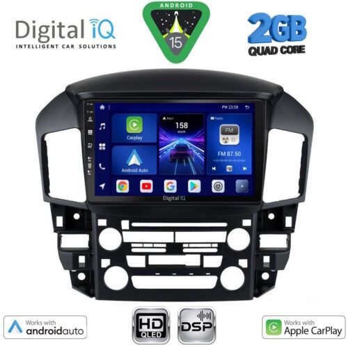 DIGITAL IQ BXC 3344_CPAA (9inc) MULTIMEDIA TABLET for LEXUS RX 300 mod. 1998-2003