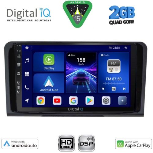DIGITAL IQ BXC 3414_CPAA (9inc) MULTIMEDIA TABLET for MERCEDES ML (W164) – GL (X164) mod. 2005-2011