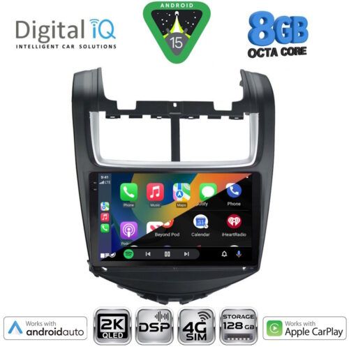 DIGITAL IQ BXF 11075_CPAA (9inc) MULTIMEDIA TABLET for CHEVROLET AVEO mod. 2014-2017 - Image 2