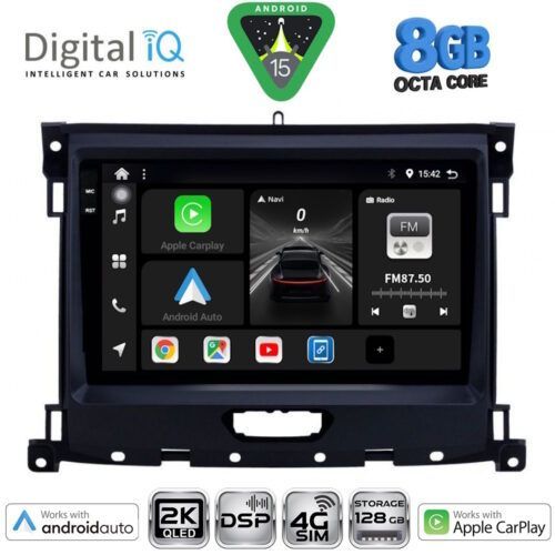 DIGITAL IQ BXF 11173_CPAA (9inc) MULTIMEDIA TABLET for FORD RANGER mod. 2018-2023