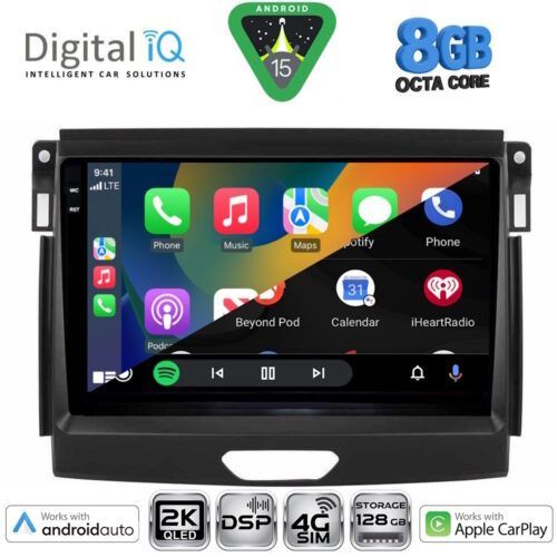 DIGITAL IQ BXF 11173_CPAA (9inc) MULTIMEDIA TABLET for FORD RANGER mod. 2018-2023 - Image 2
