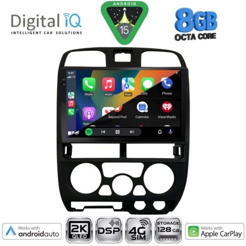 DIGITAL IQ BXF 11253BL_CPAA (9inc) MULTIMEDIA TABLET for ISUZU D-MAX mod. 2002-2008 (BLACK) - Image 2