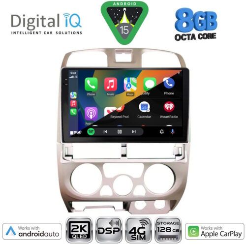 DIGITAL IQ BXF 11253SL_CPAA (9inc) MULTIMEDIA TABLET for ISUZU D-MAX mod. 2002-2008 (SILVER) - Image 2