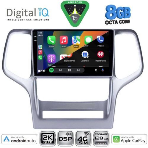 DIGITAL IQ BXF 11282_CPAA (9inc) MULTIMEDIA TABLET for JEEP GRAND CHEROKEE mod. 2011-2014 - Image 2