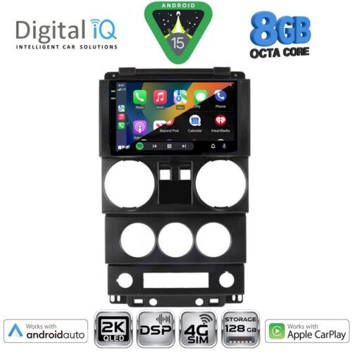 DIGITAL IQ BXF 11293_CPAA (9inc) MULTIMEDIA TABLET for JEEP WRANGLER  mod. 2006-2011 - Image 2