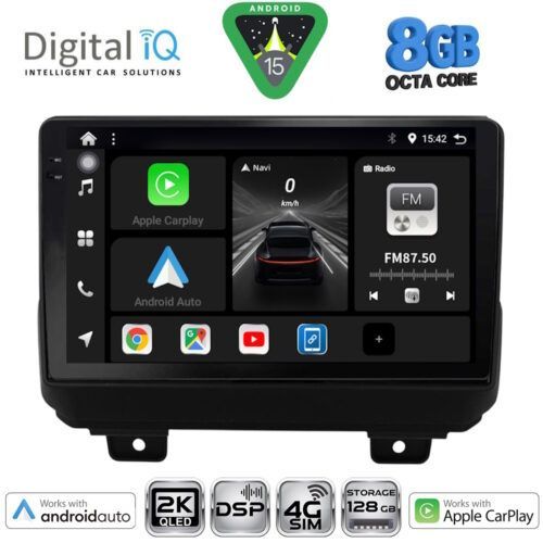 DIGITAL IQ BXF 11298_CPAA (9inc) MULTIMEDIA TABLET for JEEP WRANGLER mod. 2018-2026