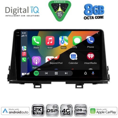 DIGITAL IQ BXF 11309_CPAA (9inc) MULTIMEDIA TABLET for KIA PICANTO mod. 2017-2021 - Image 2