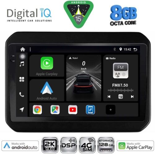 DIGITAL IQ BXF 11676_CPAA (9inc) MULTIMEDIA TABLET for SUZUKI IGNIS mod. 2016-2026