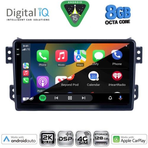 DIGITAL IQ BXF 11682_CPAA (9inc) MULTIMEDIA TABLET for OPEL AGILA - SUZUKI SPLASH mod. 2008-2018 - Image 2