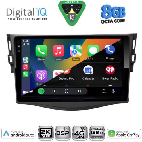 DIGITAL IQ BXF 11731_CPAA (9inc) MULTIMEDIA TABLET for TOYOTA RAV 4 mod. 2006-2012 - Image 2