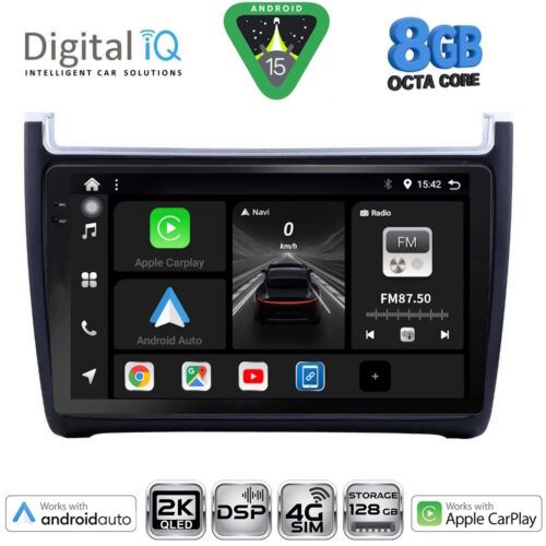 DIGITAL IQ BXF 11757_CPAA (9inc) MULTIMEDIA TABLET for VW POLO mod. 2014-2017