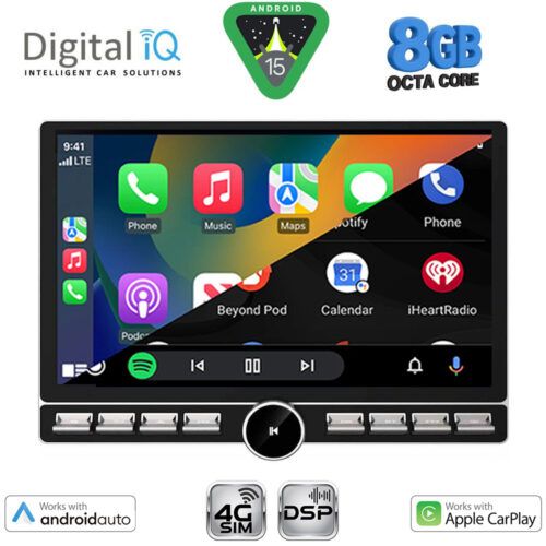 DIGITAL IQ BXF 7950_CPAA (10.1'' DIN) MULTIMEDIA TABLET 1DIN with 4G SIM - Image 3