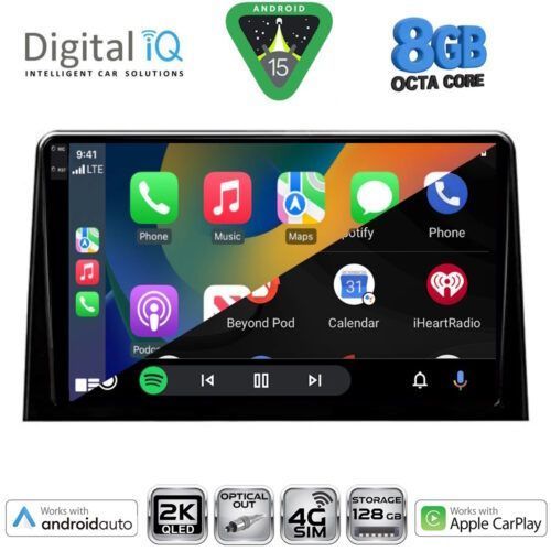 DIGITAL IQ BXK 20082_CPAA (10inc) MULTIMEDIA TABLET for CITROEN BERLINGO – OPEL COMBO – PEUGEOT PARTNER – TOYOTA PROACE mod. 2018-2026 - FIAT DOBLO mod. 2022-2026 - Image 2