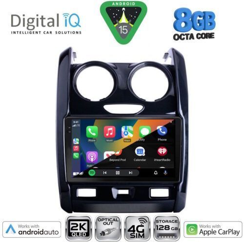 DIGITAL IQ BXK 20103_CPAA (9inc) MULTIMEDIA TABLET for DACIA DUSTER mod. 2012-2019 - Image 2