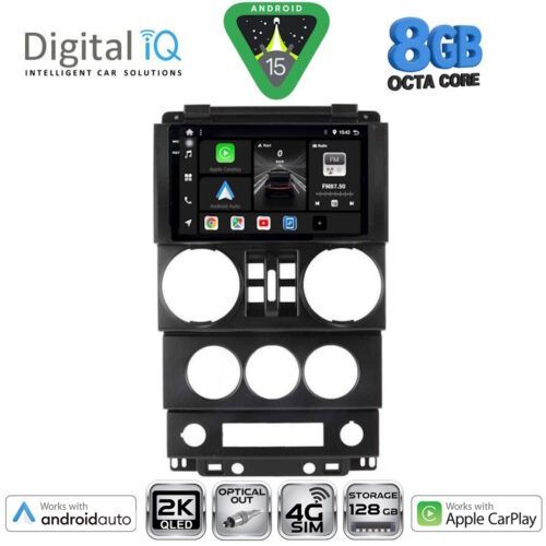 DIGITAL IQ BXK 20294_CPAA (9inc) MULTIMEDIA TABLET for JEEP WRANGLER  mod. 2006-2011