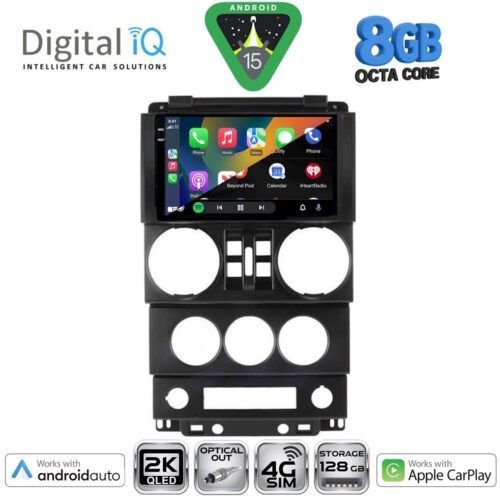 DIGITAL IQ BXK 20294_CPAA (9inc) MULTIMEDIA TABLET for JEEP WRANGLER  mod. 2006-2011 - Image 2