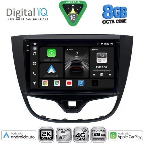 DIGITAL IQ BXK 20489_CPAA (10inc) MULTIMEDIA TABLET for OPEL KARL mod. 2014-2019