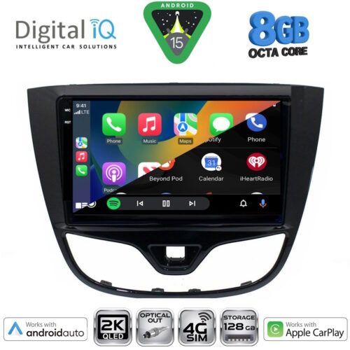 DIGITAL IQ BXK 20489_CPAA (10inc) MULTIMEDIA TABLET for OPEL KARL mod. 2014-2019 - Image 2