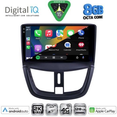 DIGITAL IQ BXK 20507_CPAA (9inc) MULTIMEDIA TABLET for PEUGEOT 207 mod. 2007-2014 - Image 2