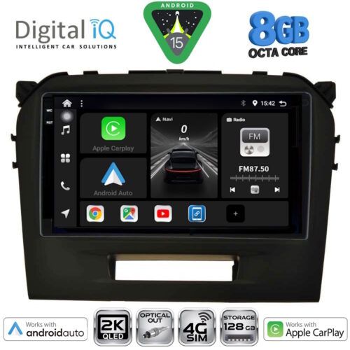 DIGITAL IQ BXK 20697_CPAA (9inc) MULTIMEDIA TABLET for SUZUKI VITARA mod. 2016-2025