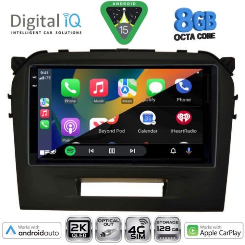 DIGITAL IQ BXK 20697_CPAA (9inc) MULTIMEDIA TABLET for SUZUKI VITARA mod. 2016-2025 - Image 2