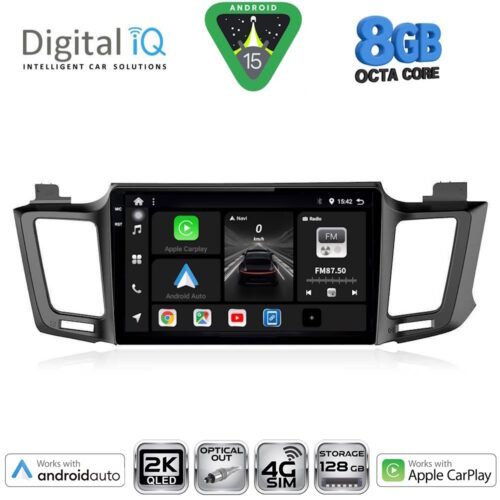 DIGITAL IQ BXK 20733_CPAA (10inc) MULTIMEDIA TABLET for TOYOTA RAV 4 mod. 2013-2019