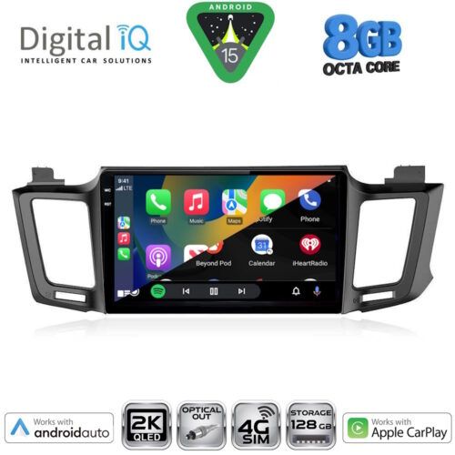 DIGITAL IQ BXK 20733_CPAA (10inc) MULTIMEDIA TABLET for TOYOTA RAV 4 mod. 2013-2019 - Image 2
