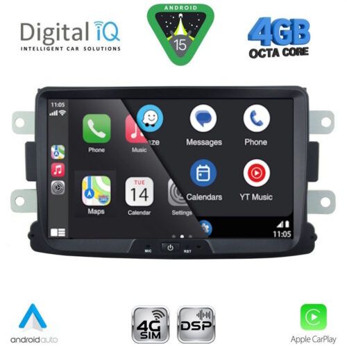 DIGITAL IQ BLG 433_CPA (8" DECK) MULTIMEDIA SYSTEM for DACIA mod. 2012-2019 – RN CAPTURE mod. 2013-2021 - Image 13