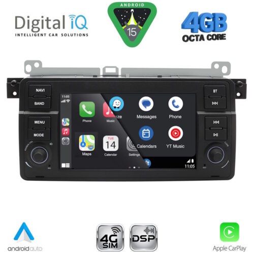 DIGITAL IQ BLG 452_CPA (7" DECK) MULTIMEDIA SYSTEM for BMW S.3 (E46) mod. 1998-2005 - Image 2