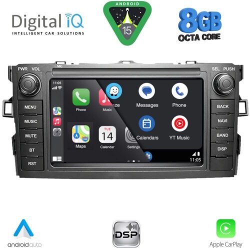 DIGITAL IQ BLM 728_CPA (7" DECK) MULTIMEDIA OEM for TOYOTA AURIS mod. 2007-2012 - Image 2