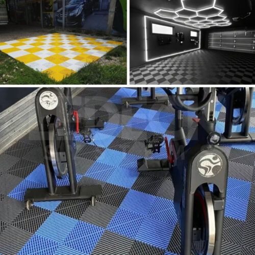 DIGITAL IQ PLASTIC FLOOR TILES (GREY) - Image 10