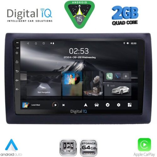 DIGITAL IQ RSD 1145_CPA (9inc) MULTIMEDIA TABLET for FIAT STILO mod. 2001-2007