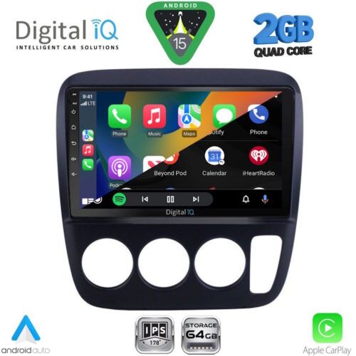 DIGITAL IQ RSD 1196_CPA A/C (9inc) MULTIMEDIA TABLET for HONDA CRV mod. 1996-2006 - Image 2