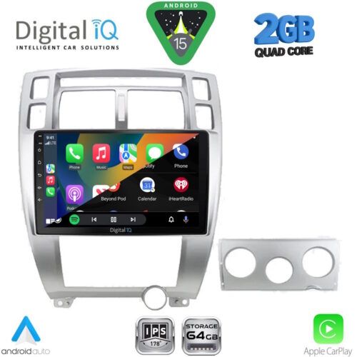 DIGITAL IQ RSD 1241SL_CPA (10inc) MULTIMEDIA TABLET for HYUNDAI TUCSON mod. 2004-2010 (SILVER) - Image 2