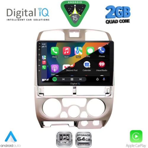 DIGITAL IQ RSD 1253SL_CPA (9inc) MULTIMEDIA TABLET for ISUZU D-MAX mod. 2002-2008 (SILVER) - Image 2