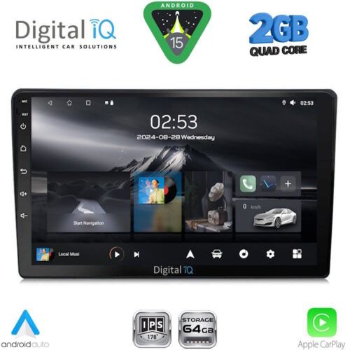 DIGITAL IQ RSD 1360_CPA (9inc) MULTIMEDIA TABLET for MAZDA 2 mod. 2002-2007